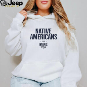 Native Americans For Harris Walz shirt