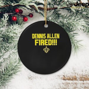 New Orleans Saints Dennis Allen Fired shirt