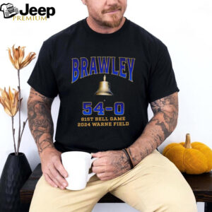 Official Brawley Wildcats 81st Bell Game 2024 Warne Field 54 – 0 t shirt