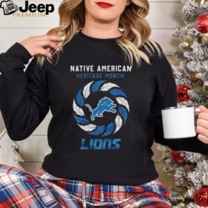 Official Detroit Lions Native American Heritage Month 2024 Shirt