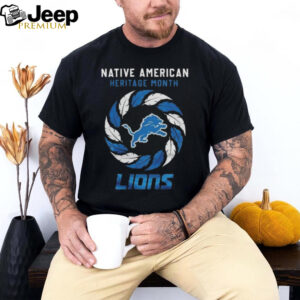 Official Detroit Lions Native American Heritage Month 2024 Shirt