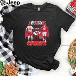 Official Kansas City Chiefs Legends Patrick Mahomes Derrick Thomas T Shirt