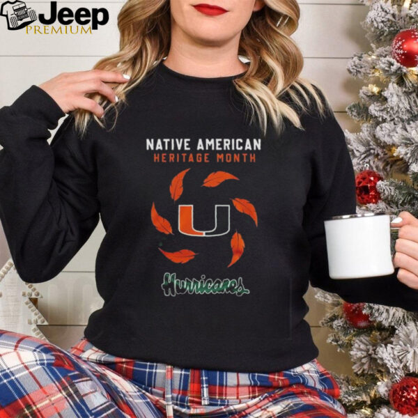 Official Miami Hurricanes Native American Heritage Month 2024 Shirt