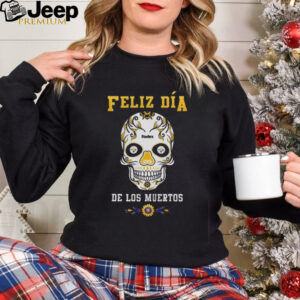 Official Pittsburgh Steelers Football Feliz Dia De Los Muertos Skull 2024 Shirt