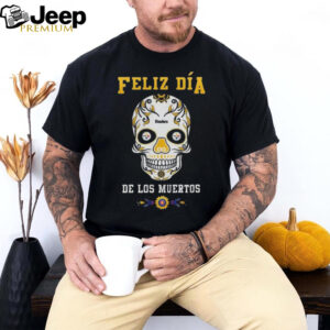 Official Pittsburgh Steelers Football Feliz Dia De Los Muertos Skull 2024 Shirt