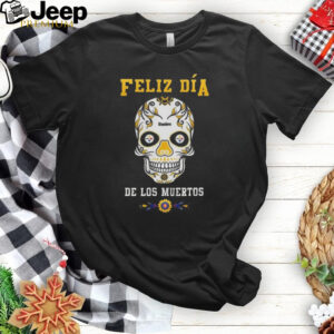 Official Pittsburgh Steelers Football Feliz Dia De Los Muertos Skull 2024 Shirt