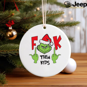 Official Santa Grinch fuck them kids Christmas 2024 Shirt