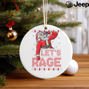 Official Santa Let’s Rage Ugly Christmas 2024 Shirt