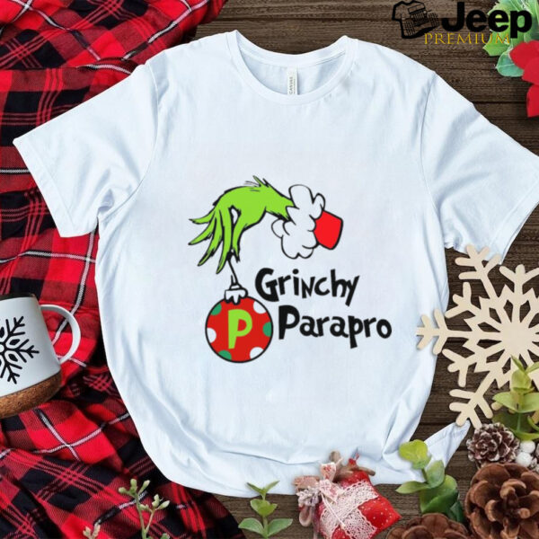 Official The Grinch Hand Grinchy Parapro Christmas 2024 Shirt