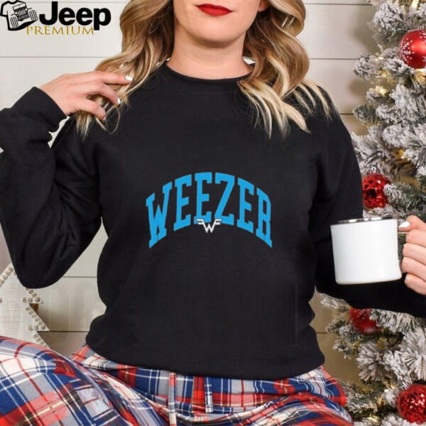 Official Weezer Holiday Collegiate Shirt