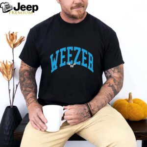 Official Weezer Holiday Collegiate Shirt