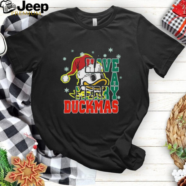 Oregon Ducks Have A Merry Duckmas Shirt