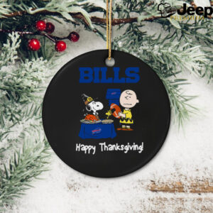 Peanuts Buffalo Bills Football Happy Thanksgiving T Shirt