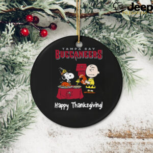 Peanuts Tampa Bay Buccaneers Football Happy Thanksgiving T Shirt