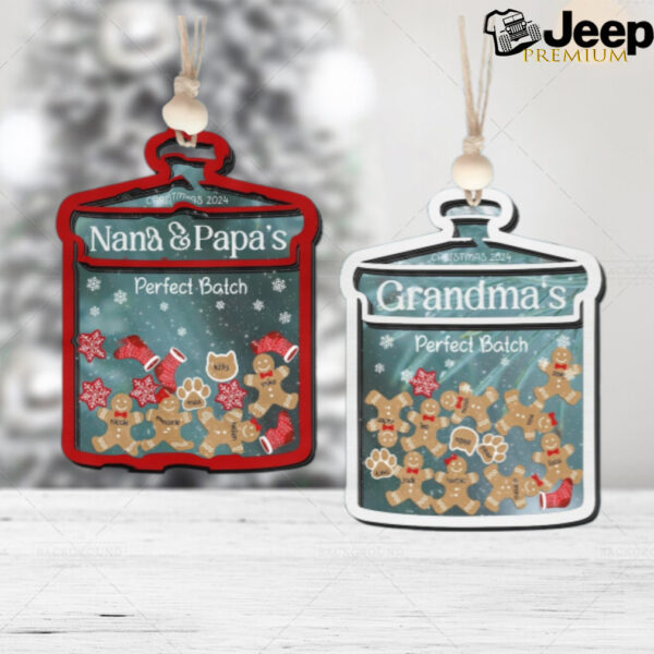 Personalized Family Christmas Ornament 2024, Grandchildren Ornament Gift for Grandma, Family Ornaments, Christmas Gift For Grandmother, CF70