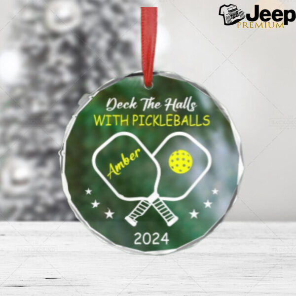 Personalized Pickleball Ornament, Pickleball Partner Gift, Pickleball Gifts, Pickleball Gift, Pickleball Lover, Sports Christmas Gift