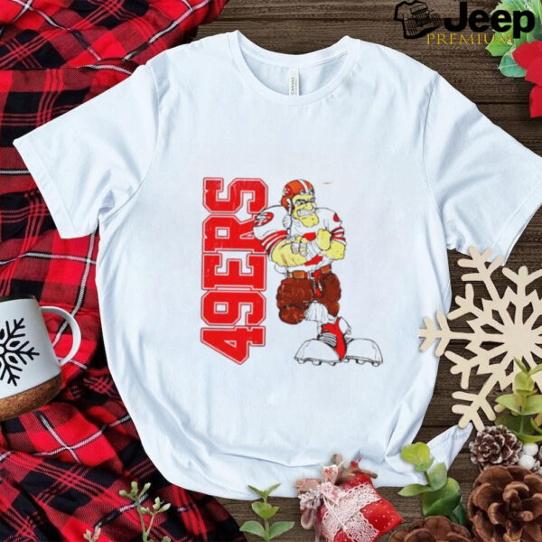 San Francisco 49ers mascot retro shirt