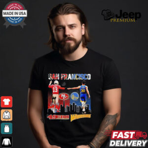 San Francisco 49ers x Golden State Warriors Signature shirt