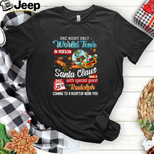 Santa World Tour On 25th Dec Awesome T Shirt