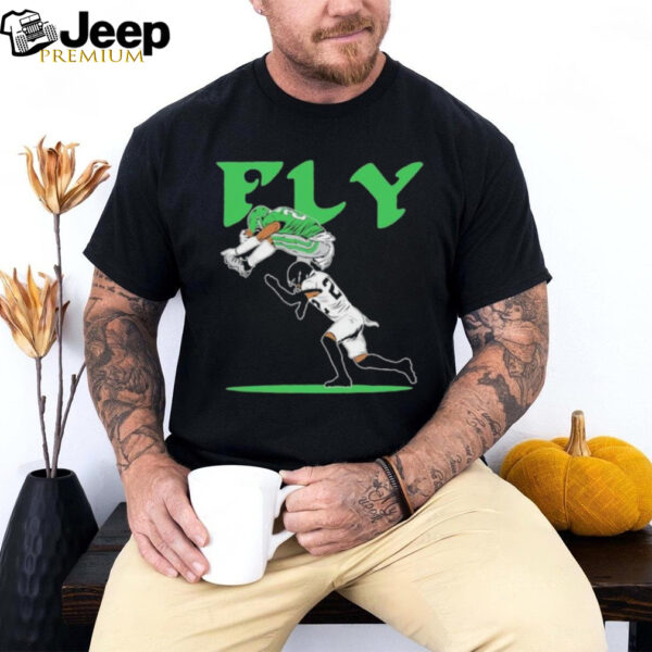 Saquon Barkley FLY Philly Philadelphia Eagles T Shirts