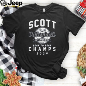 Scott Volleyball Back to Back Champs Shirt