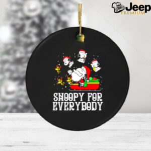 Snoopy for everybody Woodstock Christmas ornament