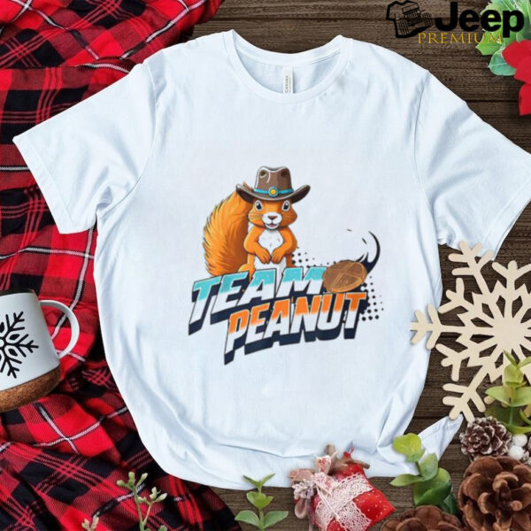 Team Peanut Justice for Peanutthe Squirrel in a Cowboy Hat Tank Top shirt