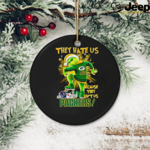 The Grinch they hate us because they ain’t us Green Bay Packers stomp on 2024 shirt