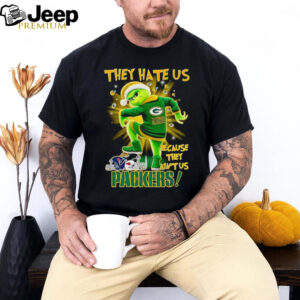 The Grinch they hate us because they ain’t us Green Bay Packers stomp on 2024 shirt