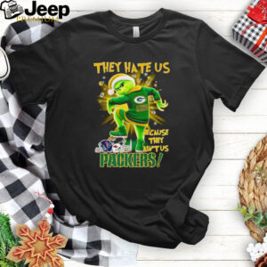 The Grinch they hate us because they ain’t us Green Bay Packers stomp on 2024 shirt