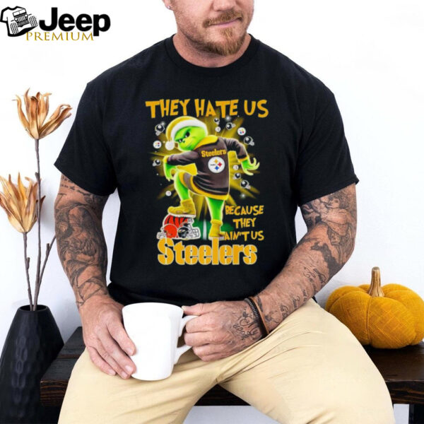 The Grinch they hate us because they ain’t us Pittsburgh Steelers stomp on Bengals 2024 shirt