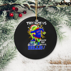 They hate us because they ain’t us Buffalo Bills Grinch stomp on Jets Christmas shirt