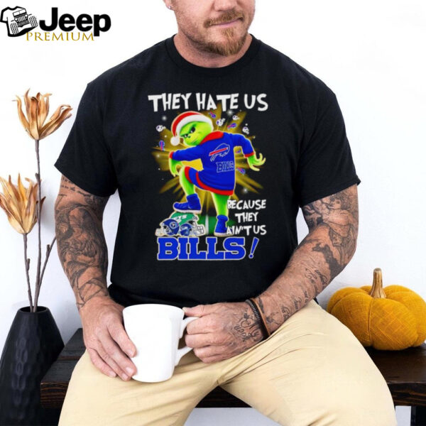 They hate us because they ain’t us Buffalo Bills Grinch stomp on Jets Christmas shirt