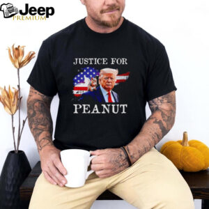 Trump 2024 justice for Peanut shirt