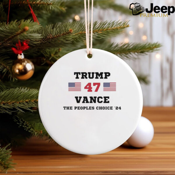 Trump Vance 47th The Peoples Choice ’24 Shirt