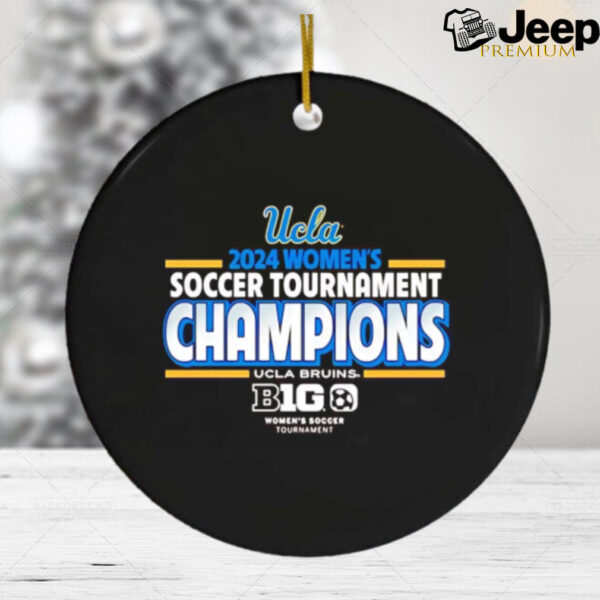 UCLA Bruins 2024 Big 10 Women’s Soccer Champions ornament