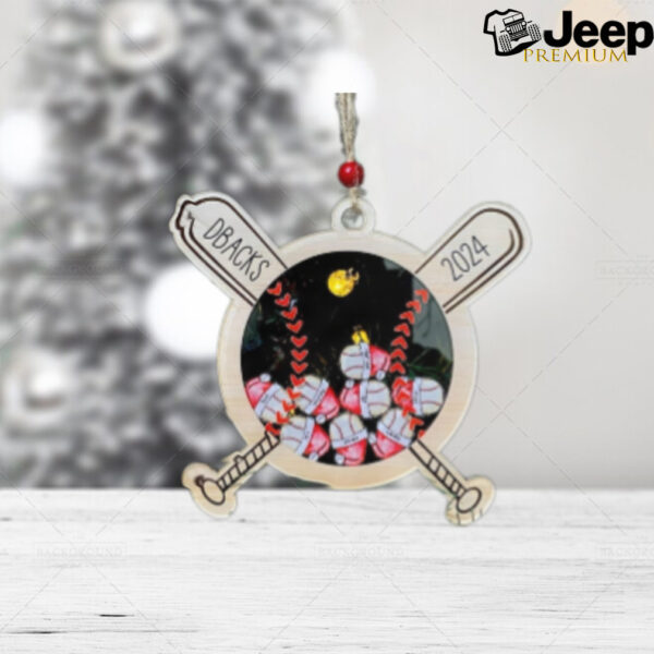 Unique Baseball Christmas Shaker, Personalized Team Ornament with Player Names, 2024 4D Shaker Ornament, Coach’s Christmas Gift