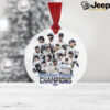 Yankees American League Champions 2024 Baseball Ornaments for Christmas Tree New York Yankees Baseball World Series