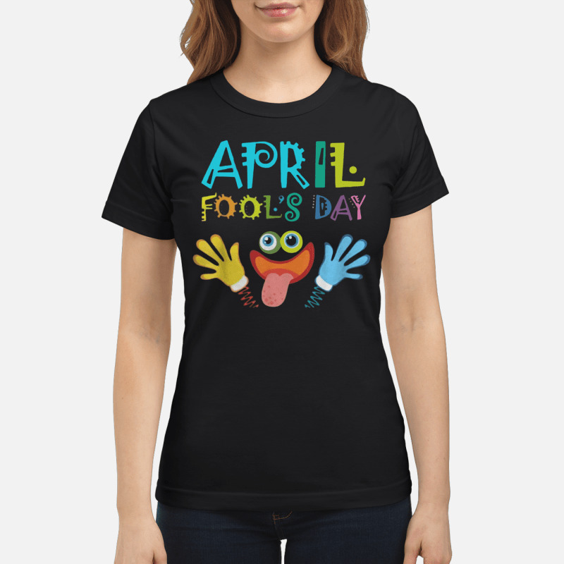 April fools day hand funny T Shirt