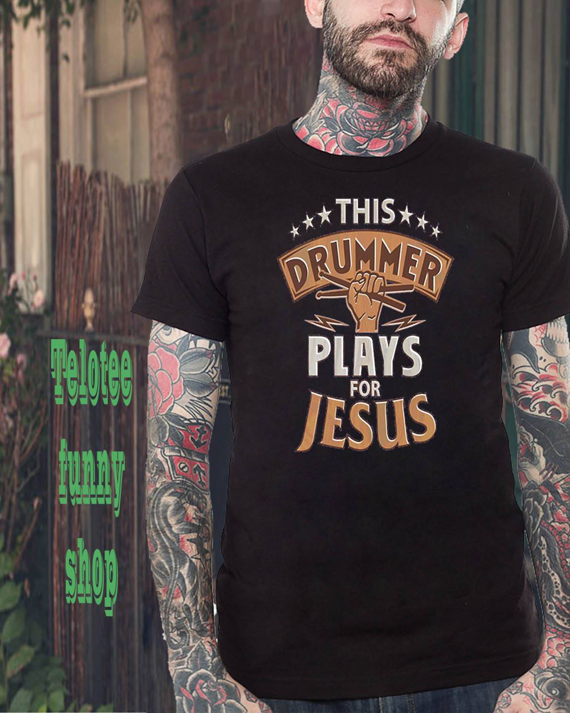 Awesome This drummer plays for jesus