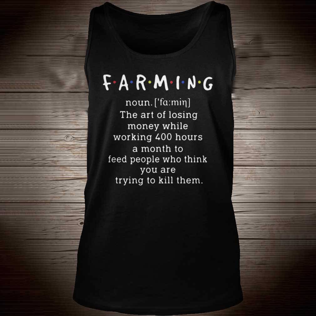 Farming Noun The Art of Losing Money While Working 400 Hour