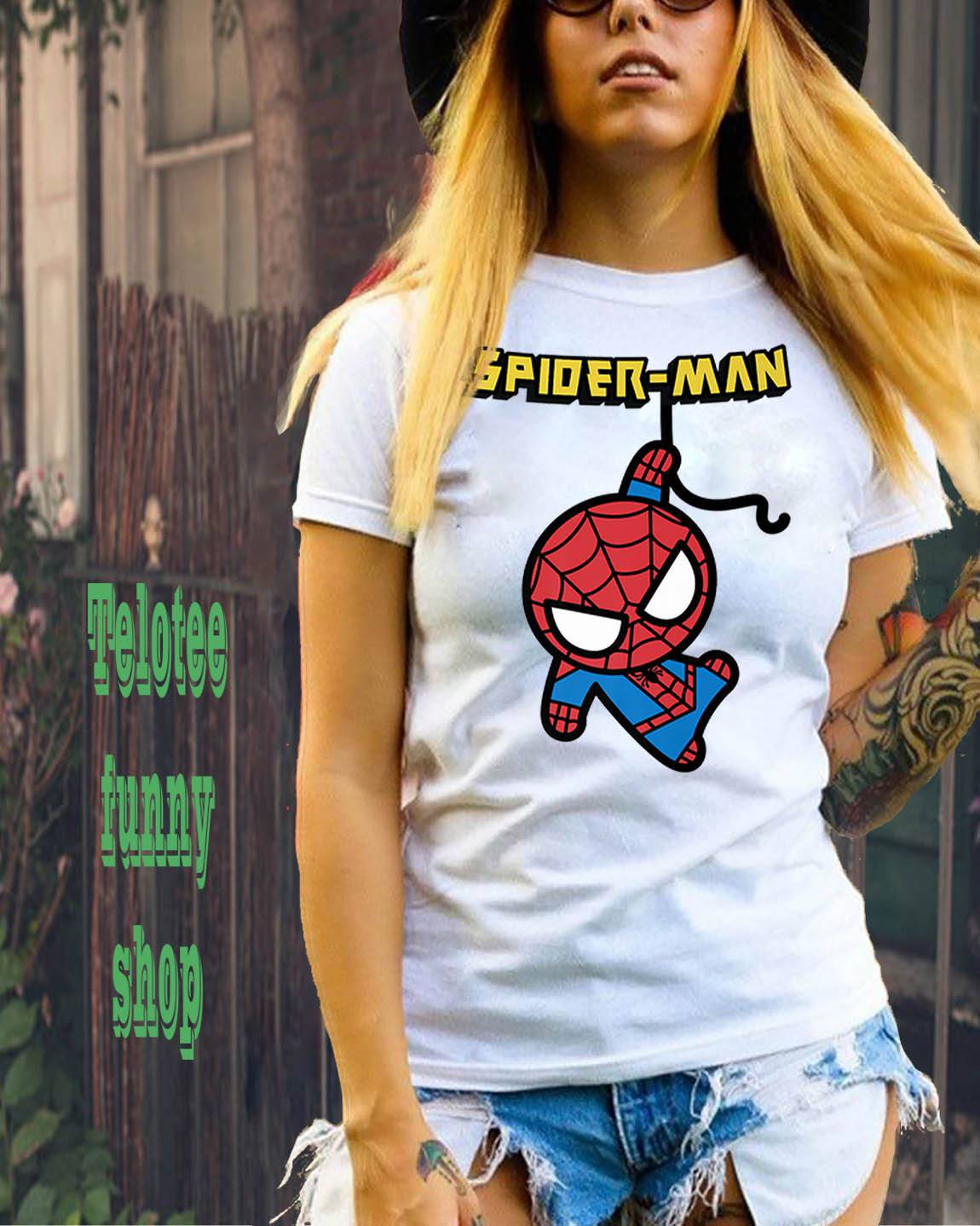 Marvel Spider-man Hanging Cute Kawaii