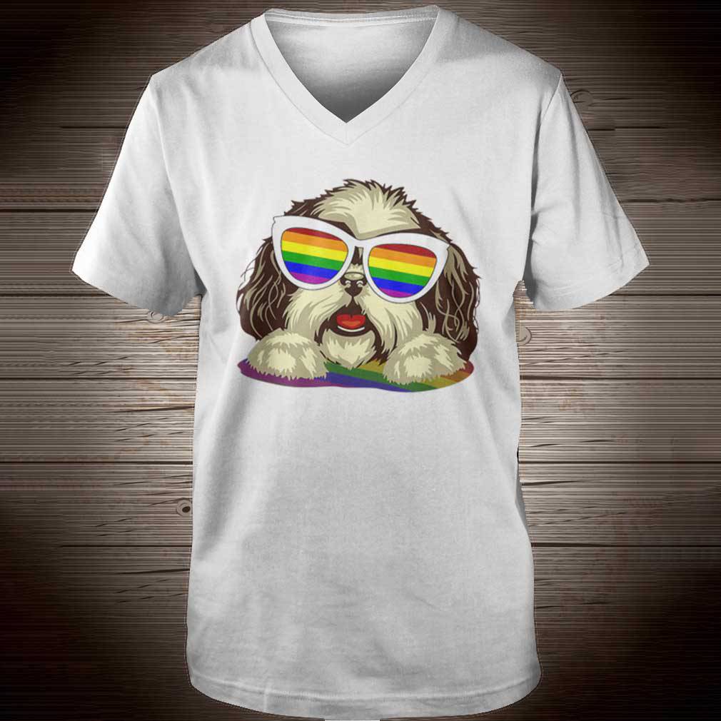 Original Shih Tzu Dog Gay Pride Flag Sunglasses Lgbt – Dog Lovers