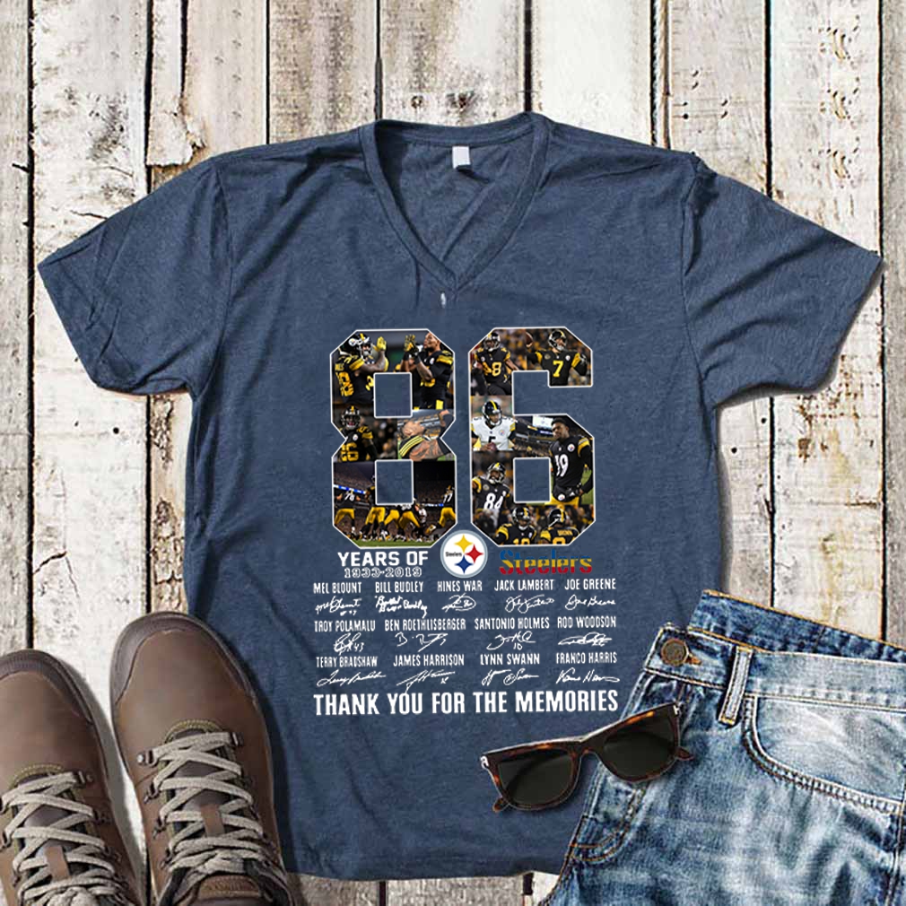 Awesome Pittsburgh Steelers 86th Anniversary 1933-2019 signatures shirt_compressed