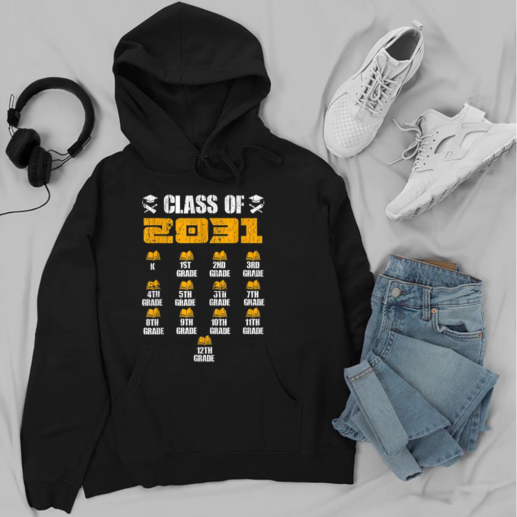 Class of 2031 Grow With Me with space for checkmarks shirt