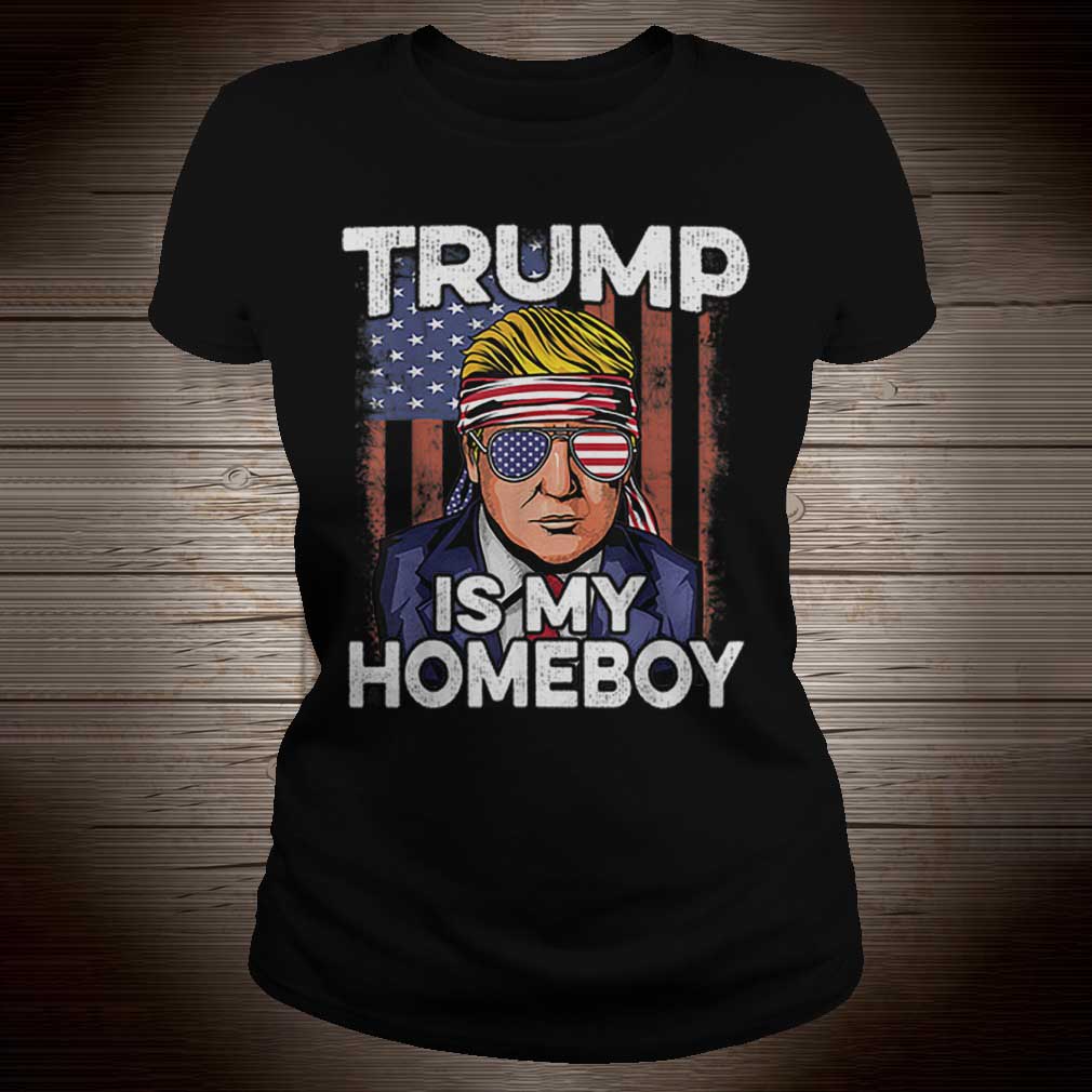 Donald Trump Is My Homeboy Glasses Headband Usa Flag 4th Of July