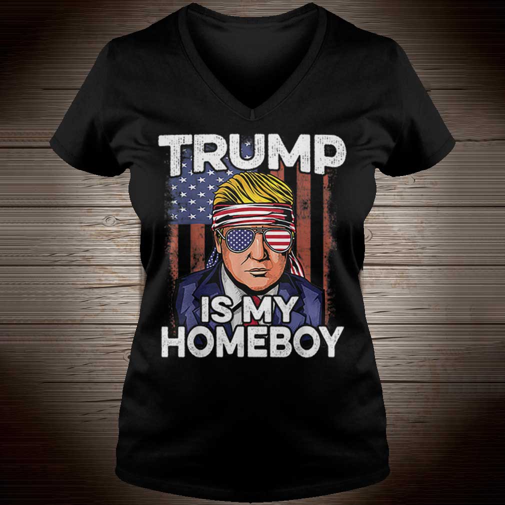 Donald Trump Is My Homeboy Glasses Headband Usa Flag 4th Of July