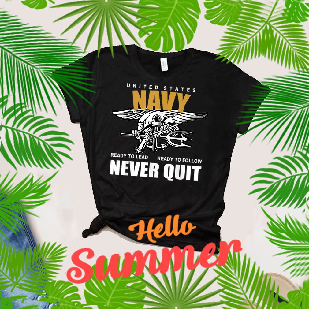 Us Navy Never Quit Proud Seals Team shirt_compressed
