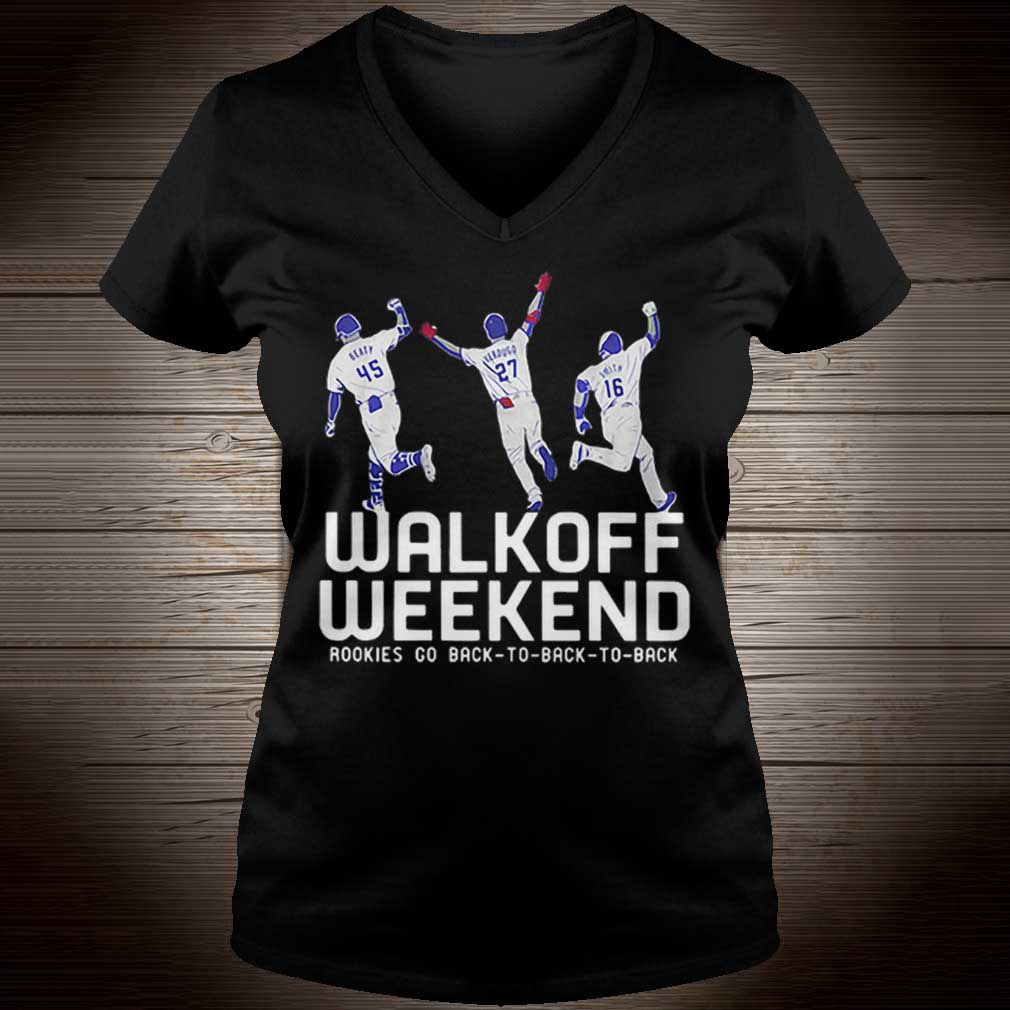 Walk off weekend Rookies go back to back to back