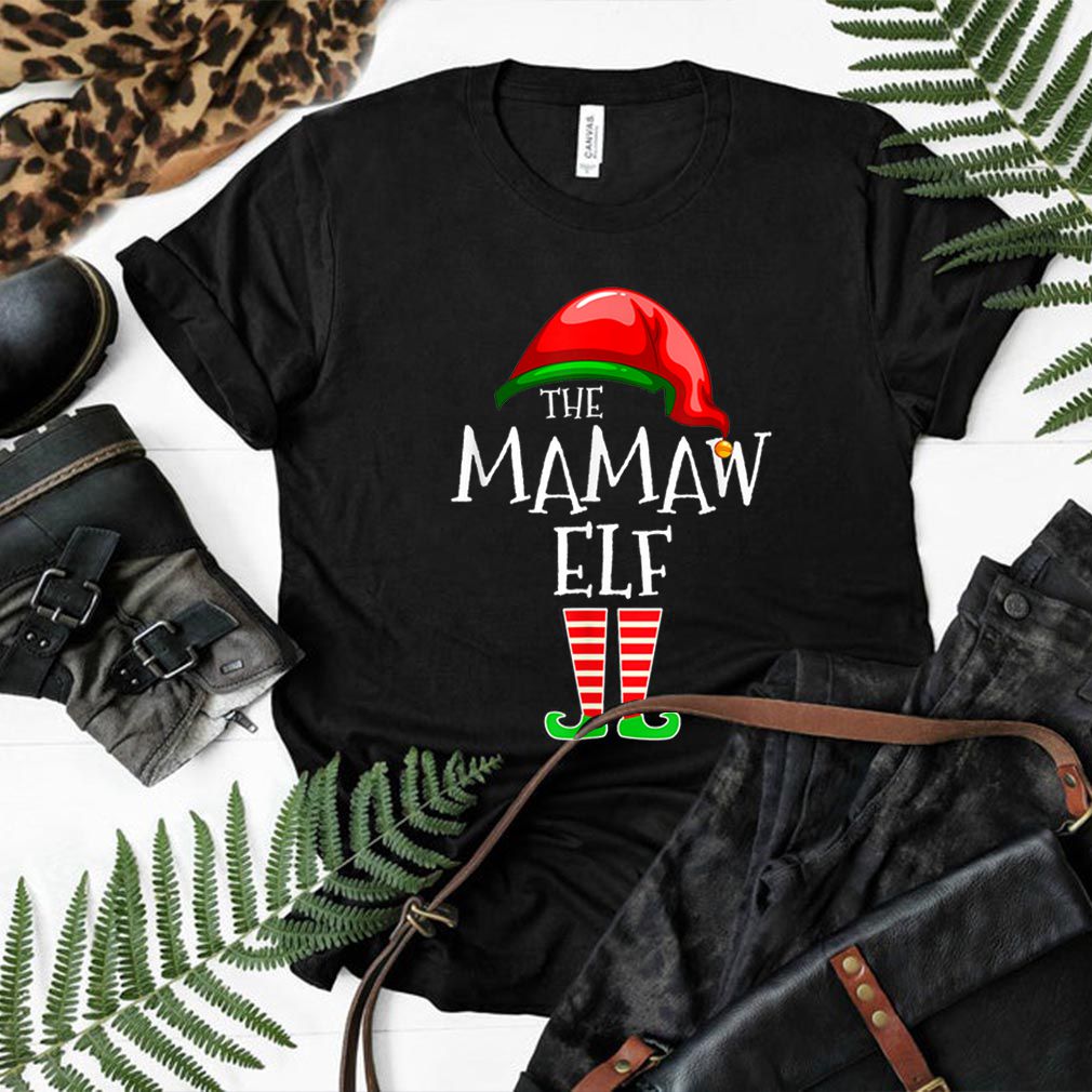 Pretty Mamaw Elf Group Matching Family Christmas Gift Men Women sweater